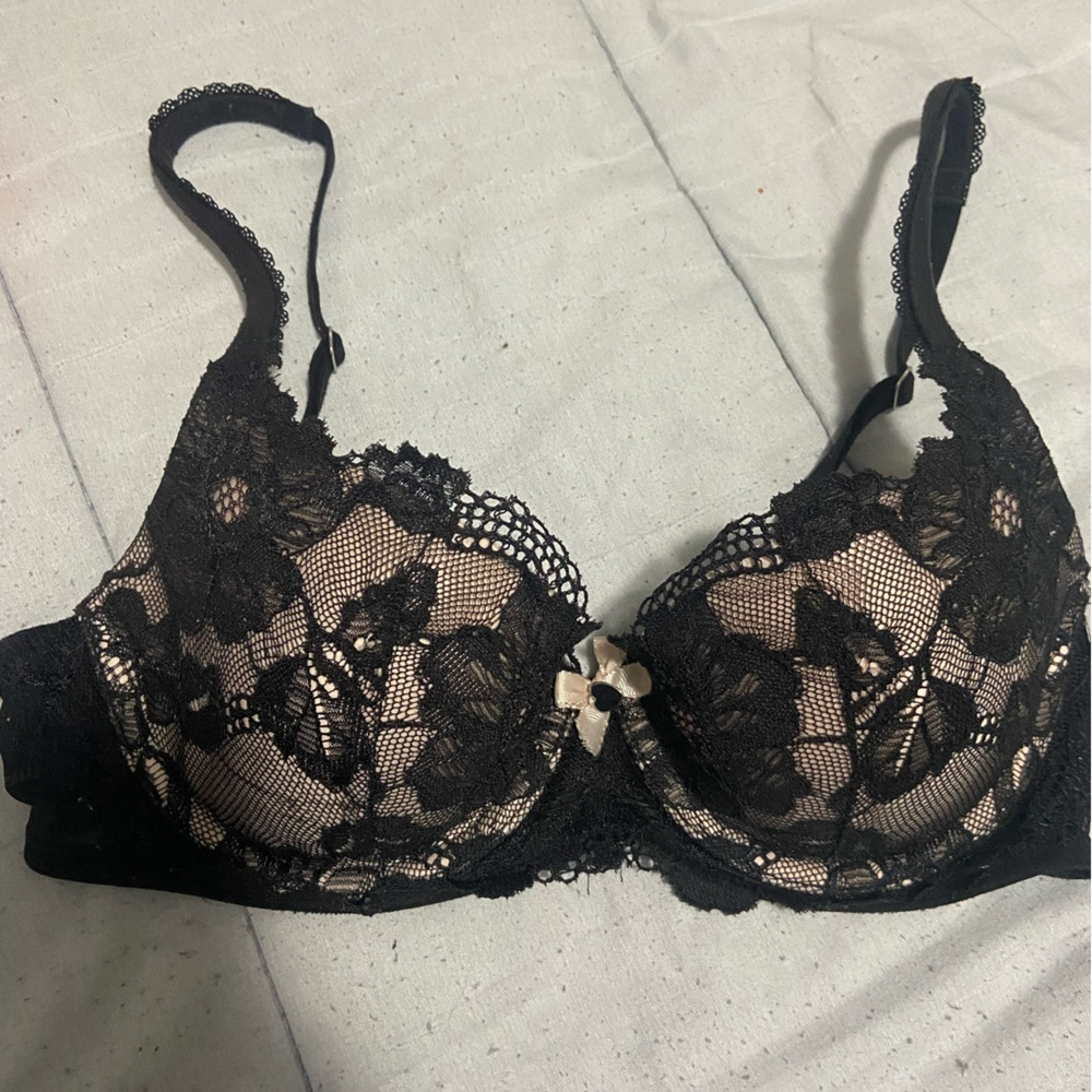 Victoria's Secret Black Lace Bra